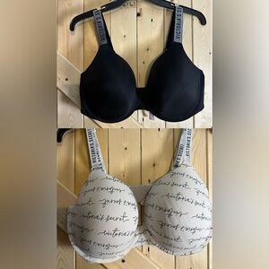 Bundle of two T-shirt bras from Victoria’s Secret in excellent condition